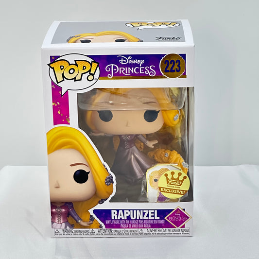 Funko Pop Ultimate Princess Gold Collection - Rapunzel with Pin and Protective Case