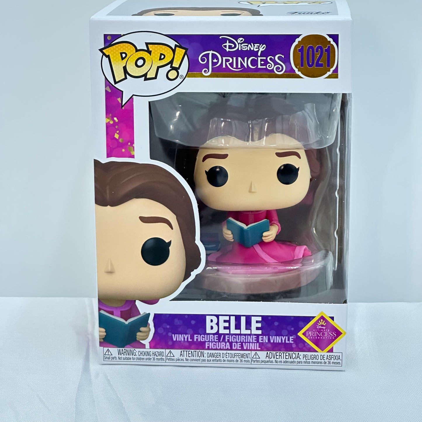 Funko Pop Disney Princess - Belle with protective case