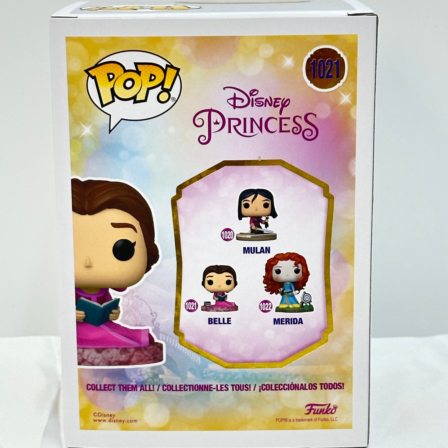 Funko Pop Disney Princess - Belle with protective case